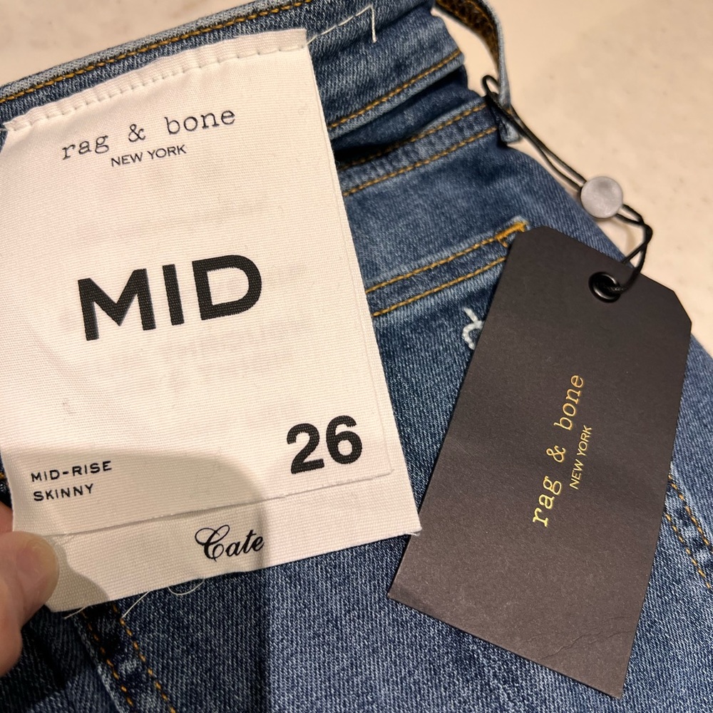 Rag & Bone Cate Mid-Rise skinny